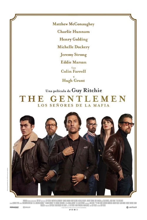Póster de The Gentlemen: Los señores de la mafia