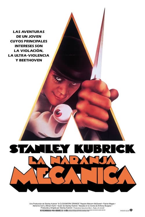 Póster de La naranja mecánica