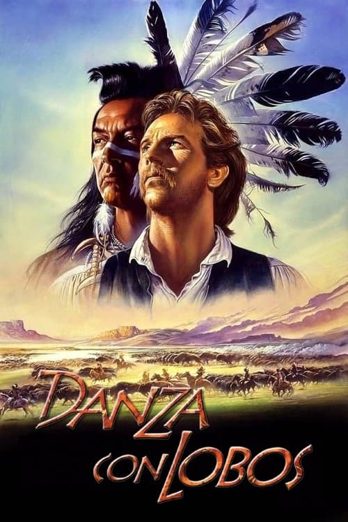 Póster de Bailando con lobos