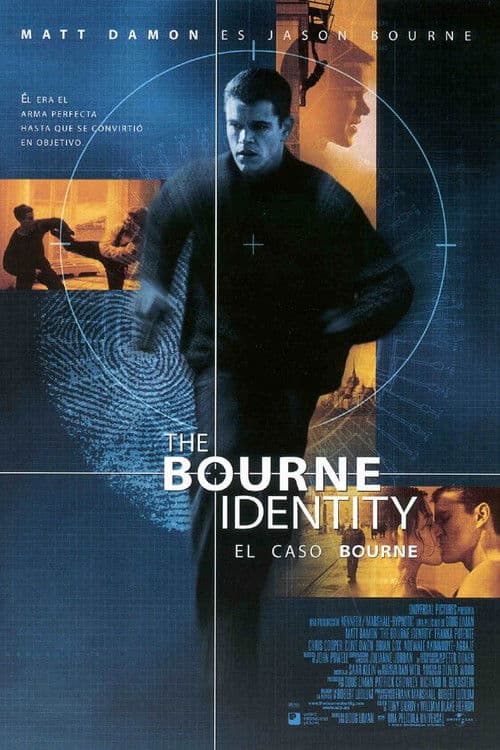 Póster de The Bourne Identity: El caso Bourne